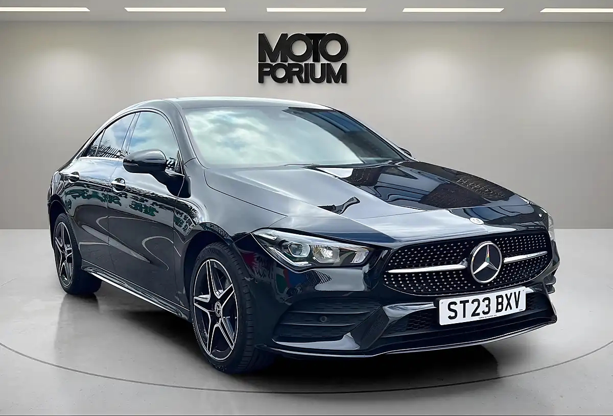 Used 2023 Mercedes-Benz Cla AMG Line Premium Black - Interior and Exterior details 9