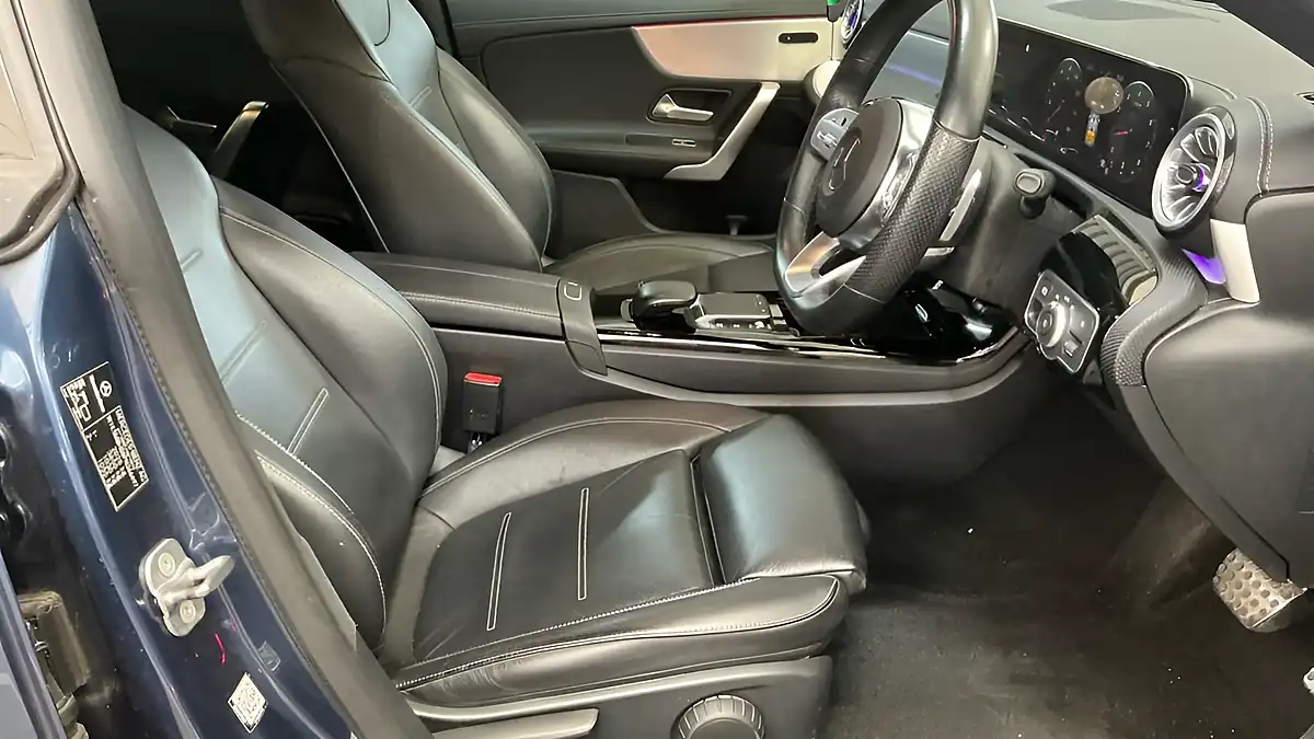 Used 2023 Mercedes-Benz Cla AMG Line (premium) Blue - Interior and Exterior details 7