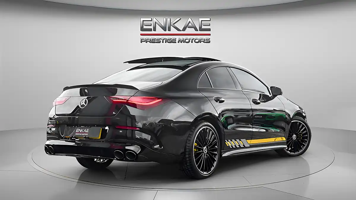 Used 2023 Mercedes-Benz Cla AMG Line (premium Plus) Black - Interior and Exterior details 4