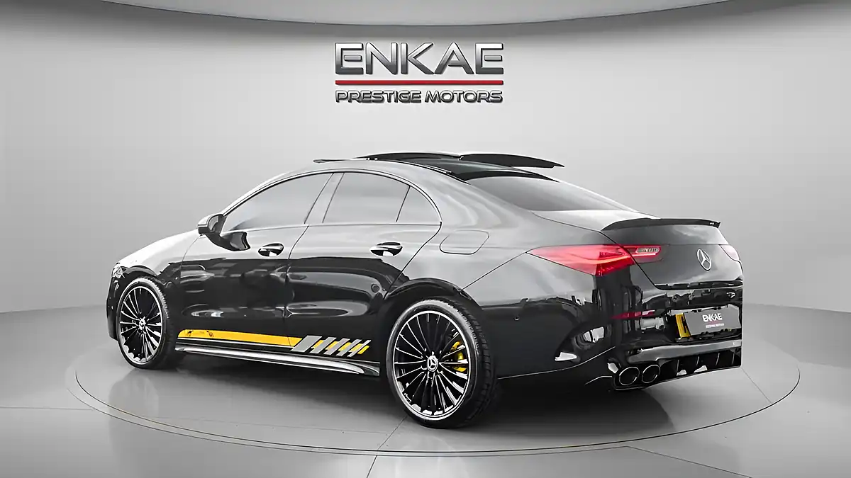 Used 2023 Mercedes-Benz Cla AMG Line (premium Plus) Black - Interior and Exterior details 5