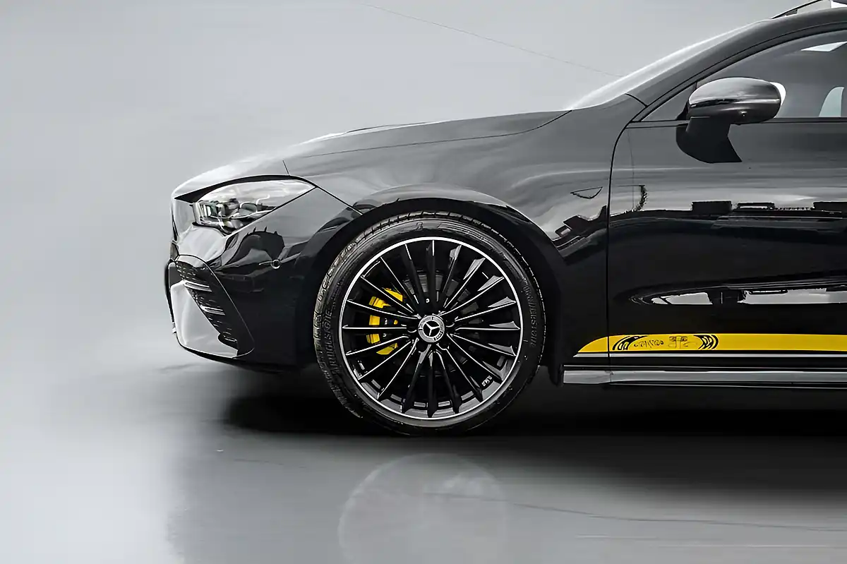 Used 2023 Mercedes-Benz Cla AMG Line (premium Plus) Black - Interior and Exterior details 8