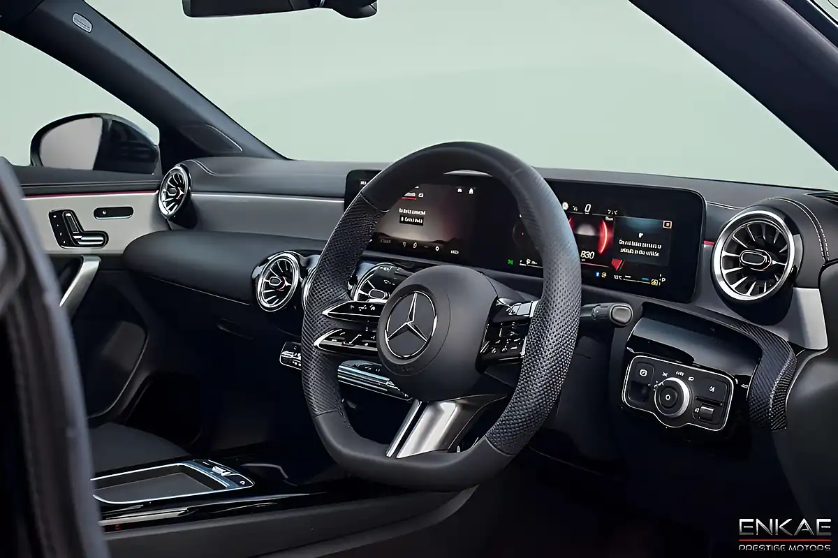 Used 2023 Mercedes-Benz Cla AMG Line (premium Plus) Black - Interior and Exterior details 9