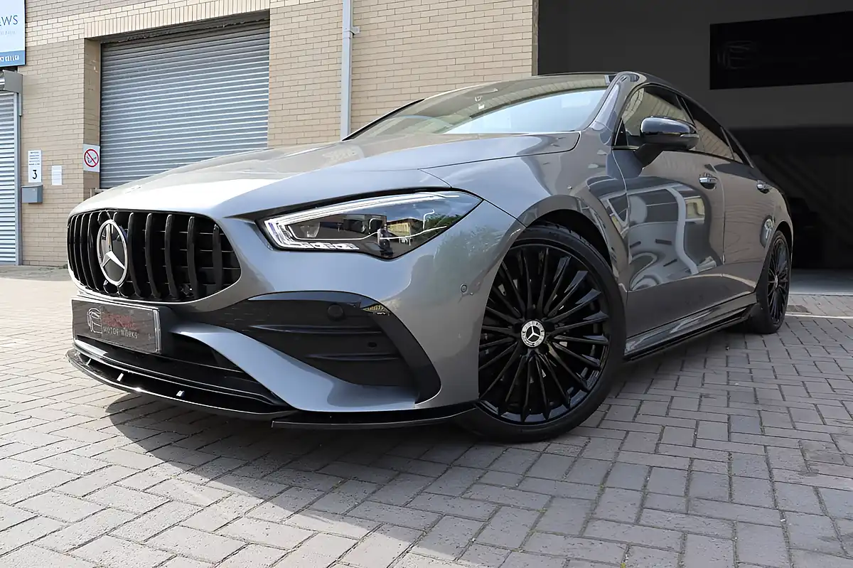 Used 2023 Mercedes-Benz Cla AMG Line Premium Plus Mountain Grey - Interior and Exterior details 2