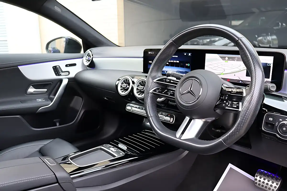 Used 2023 Mercedes-Benz Cla AMG Line Premium Plus Mountain Grey - Interior and Exterior details 7
