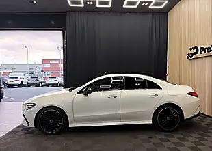 Used 2023 Mercedes-Benz Cla AMG Line (premium Plus) White - Interior and Exterior details 10