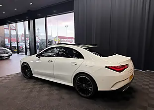 Used 2023 Mercedes-Benz Cla AMG Line (premium Plus) White - Interior and Exterior details 18