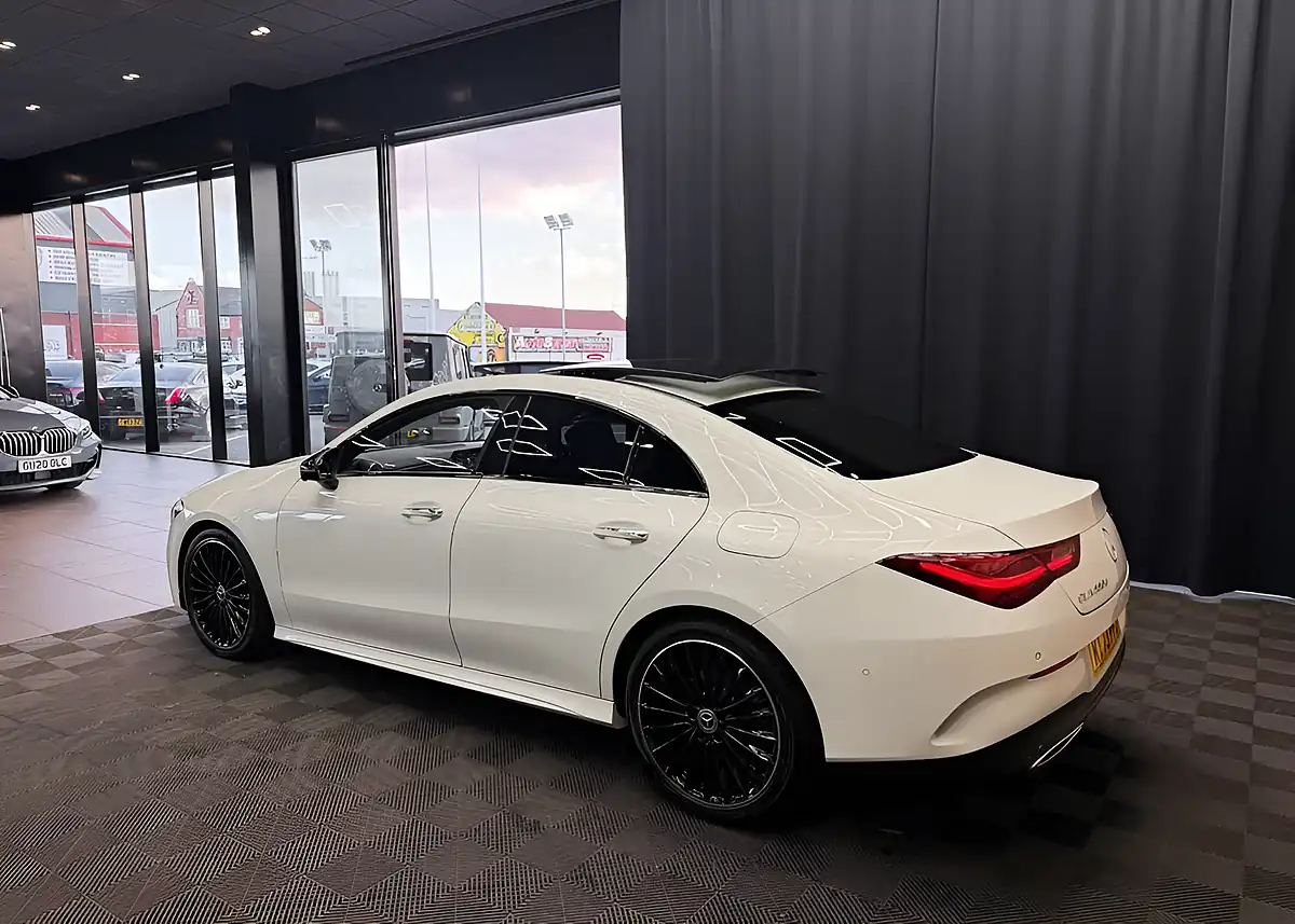 Used 2023 Mercedes-Benz Cla AMG Line (premium Plus) White - Interior and Exterior details 18