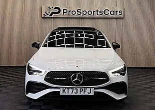 Used 2023 Mercedes-Benz Cla AMG Line (premium Plus) White - Interior and Exterior details 3