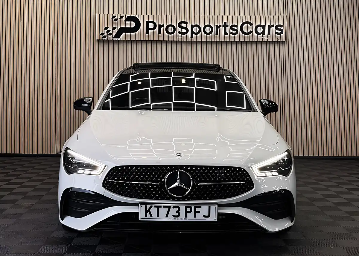 Used 2023 Mercedes-Benz Cla AMG Line (premium Plus) White - Interior and Exterior details 3