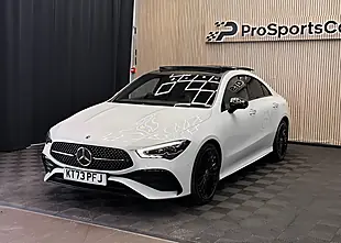 Used 2023 Mercedes-Benz Cla AMG Line (premium Plus) White - Interior and Exterior details 4