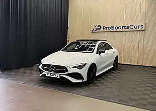 Used 2023 Mercedes-Benz Cla AMG Line (premium Plus) White - Interior and Exterior details 5