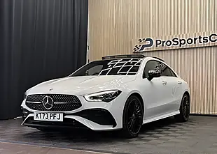 Used 2023 Mercedes-Benz Cla AMG Line (premium Plus) White - Interior and Exterior details 6