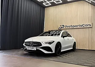 Used 2023 Mercedes-Benz Cla AMG Line (premium Plus) White - Interior and Exterior details 7