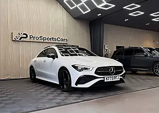 Used 2023 Mercedes-Benz Cla AMG Line (premium Plus) White - Interior and Exterior details 8