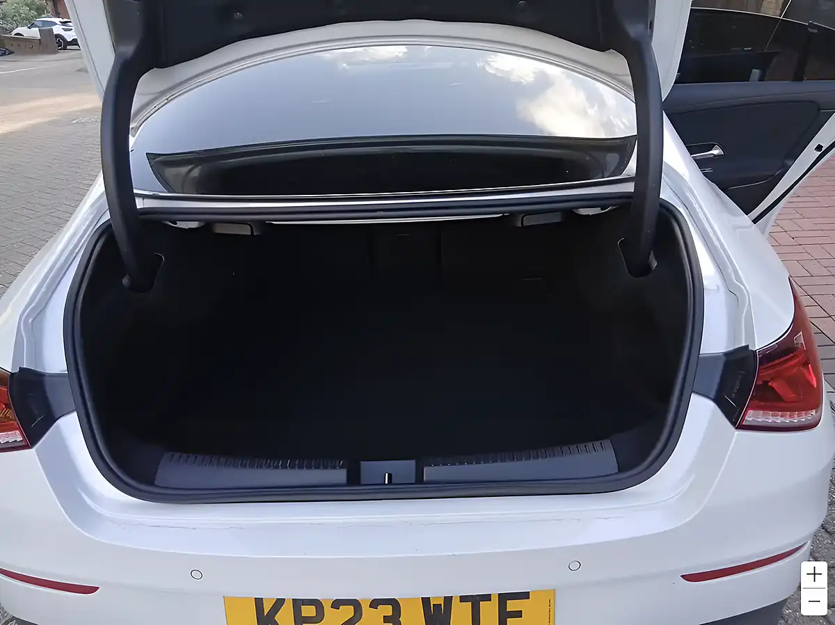 Used 2023 Mercedes-Benz Cla AMG Line (premium) White - Interior and Exterior details 10