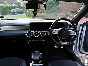 Used 2023 Mercedes-Benz Cla AMG Line (premium) White - Interior and Exterior details 2