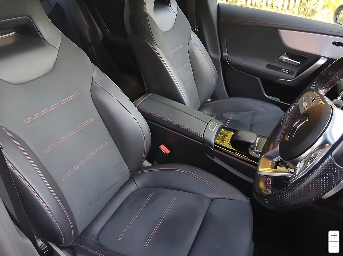 Used 2023 Mercedes-Benz Cla AMG Line (premium) White - Interior and Exterior details 3