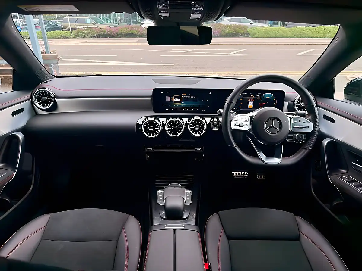 Used 2023 Mercedes-Benz Cla AMG Line White - Interior and Exterior details 15
