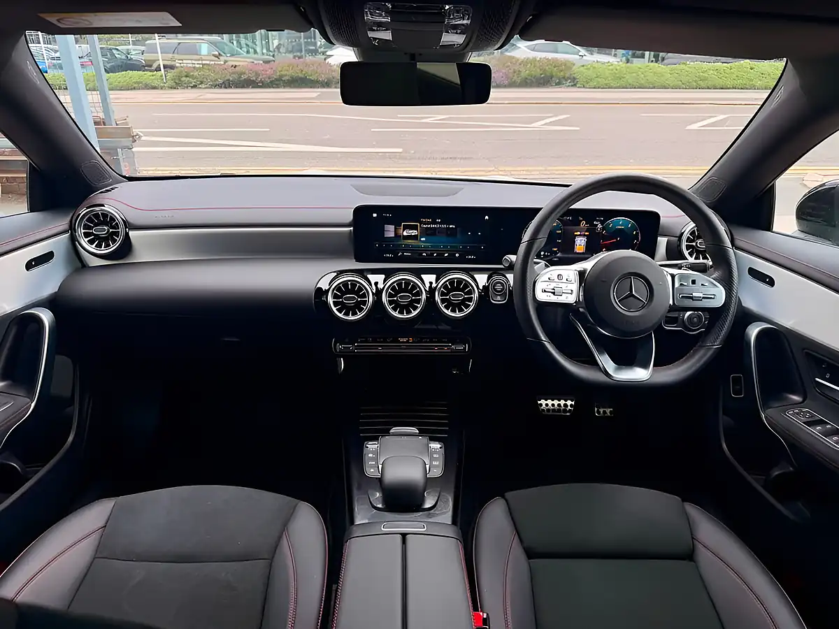 Used 2023 Mercedes-Benz Cla AMG Line White - Interior and Exterior details 16