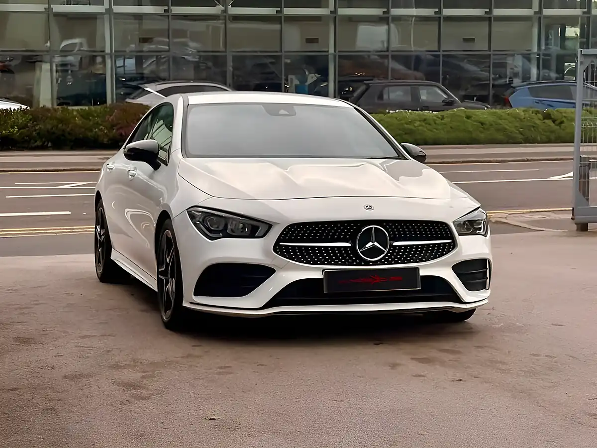 Used 2023 Mercedes-Benz Cla AMG Line White - Interior and Exterior details 3