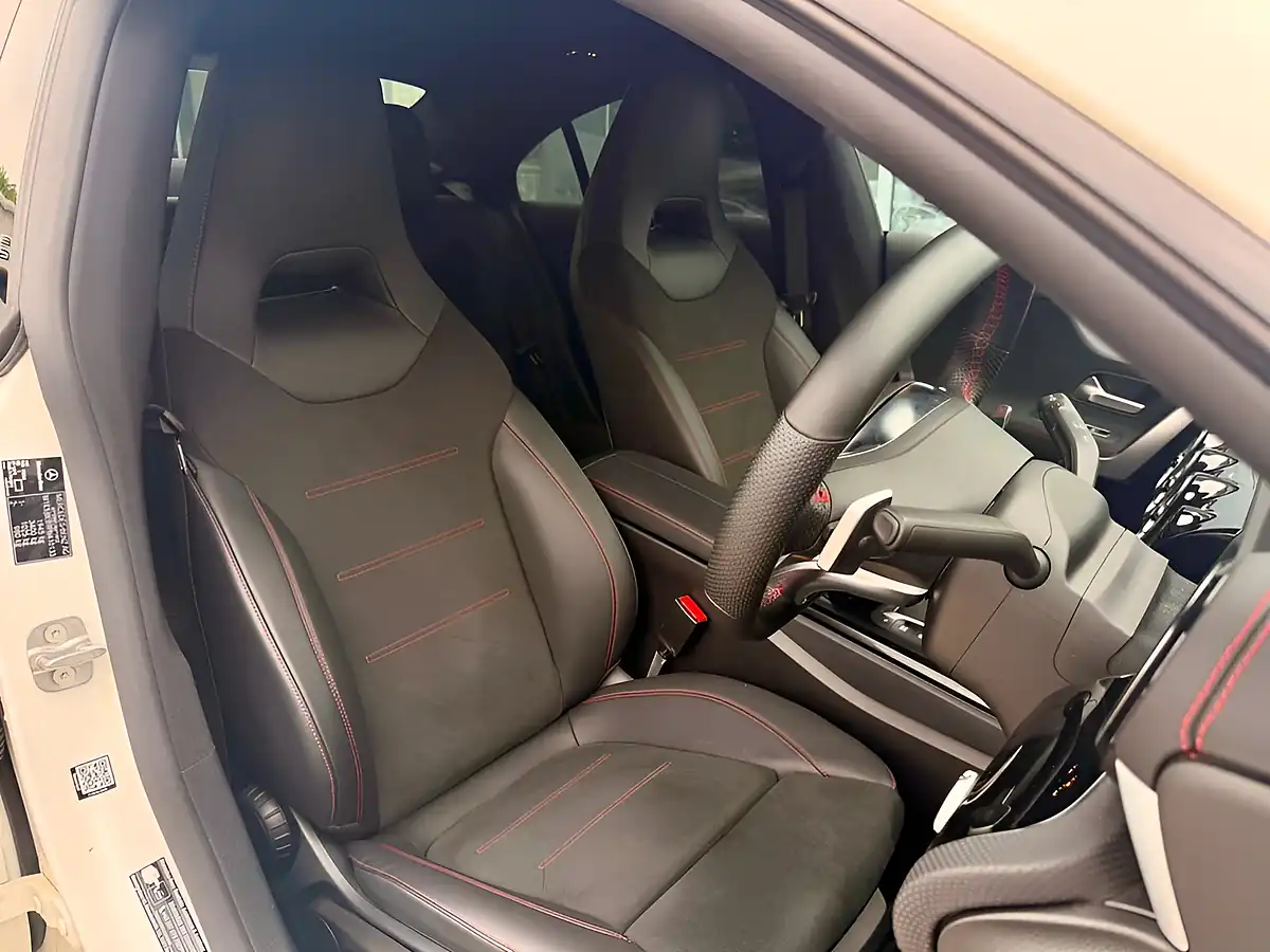Used 2023 Mercedes-Benz Cla AMG Line White - Interior and Exterior details 7