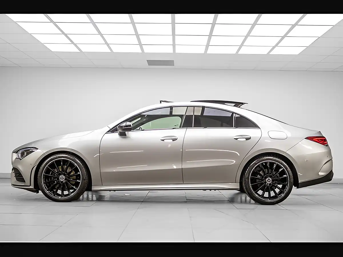 Used 2023 Mercedes-Benz Cla Class AMG Line Night Edition (premium Plus) Silver - Interior and Exterior details 2
