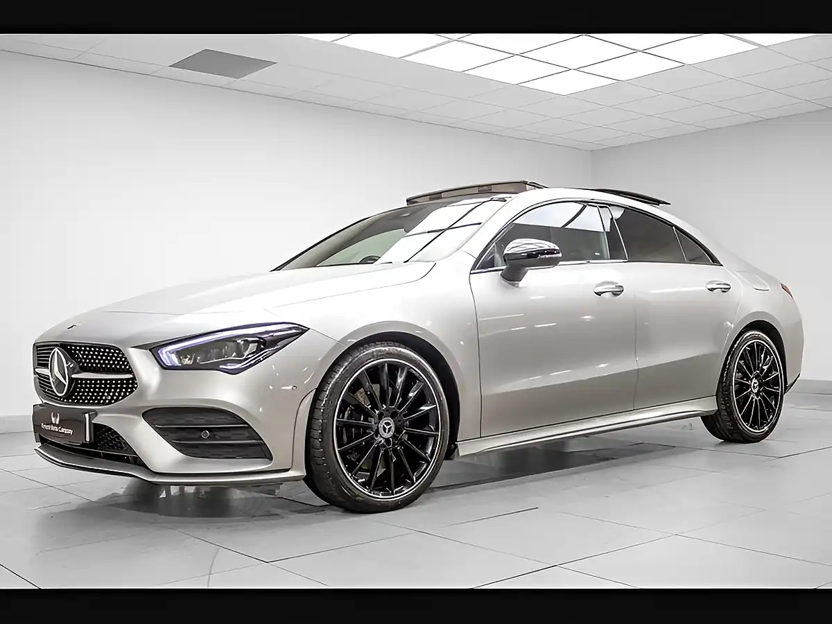 Used 2023 Mercedes-Benz Cla Class AMG Line Night Edition (premium Plus) Silver - Interior and Exterior details 3