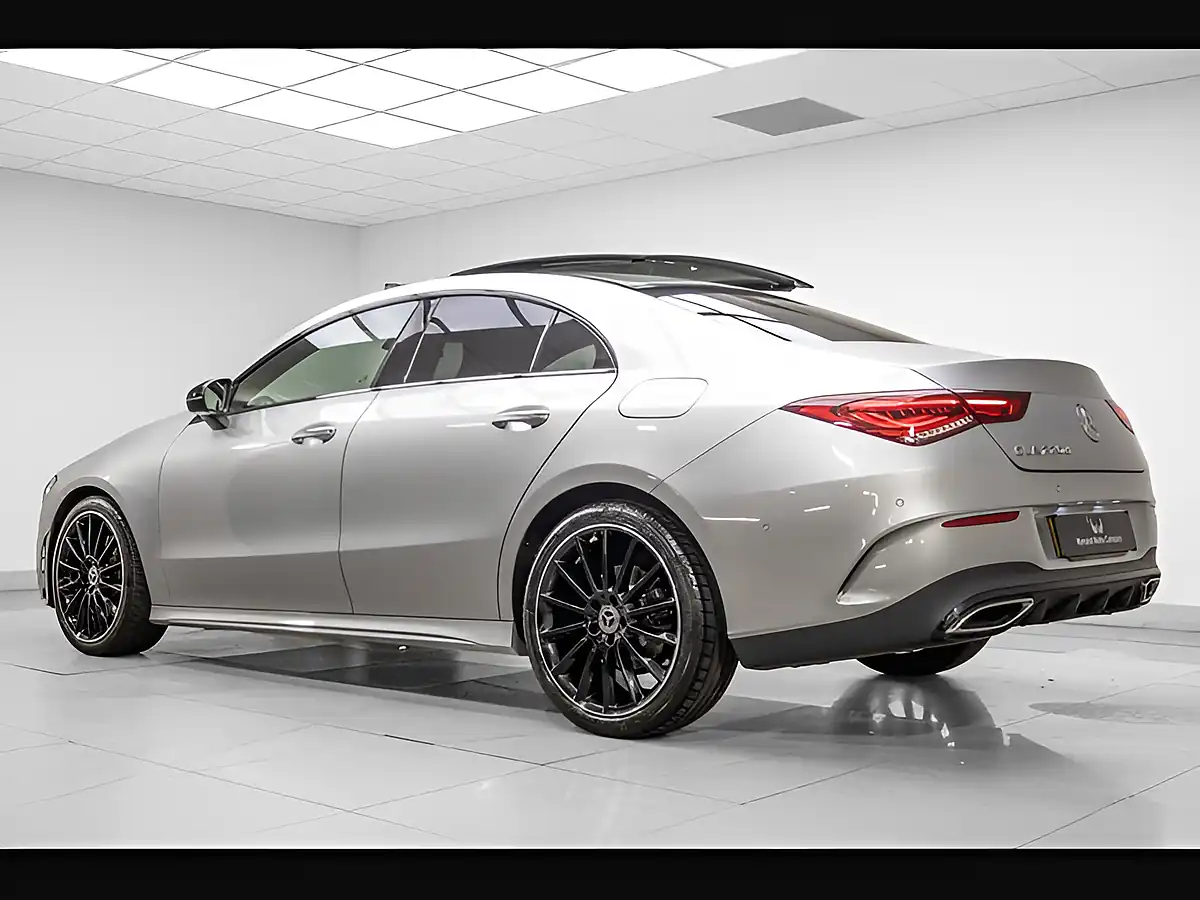 Used 2023 Mercedes-Benz Cla Class AMG Line Night Edition (premium Plus) Silver - Interior and Exterior details 4