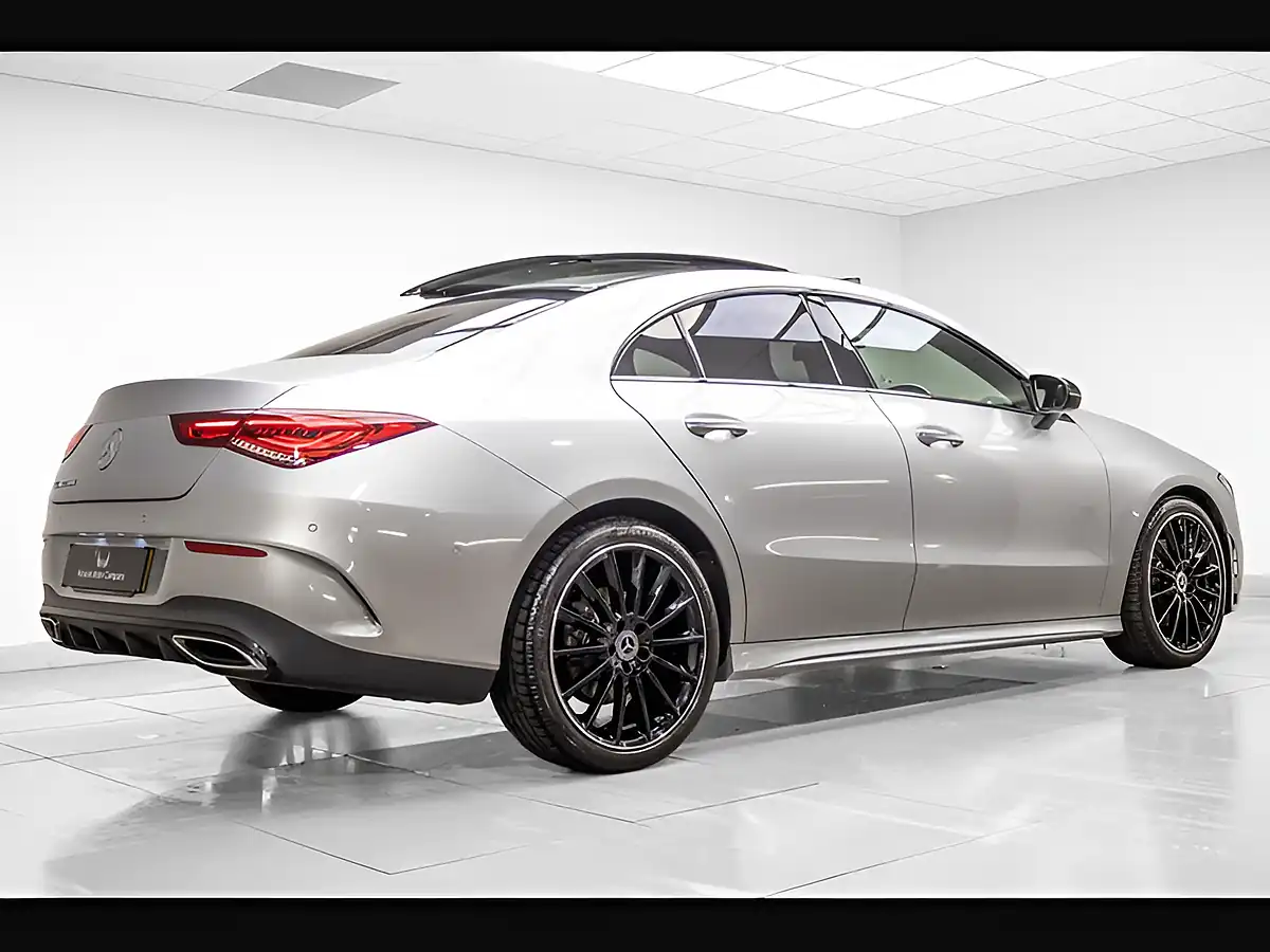 Used 2023 Mercedes-Benz Cla Class AMG Line Night Edition (premium Plus) Silver - Interior and Exterior details 6