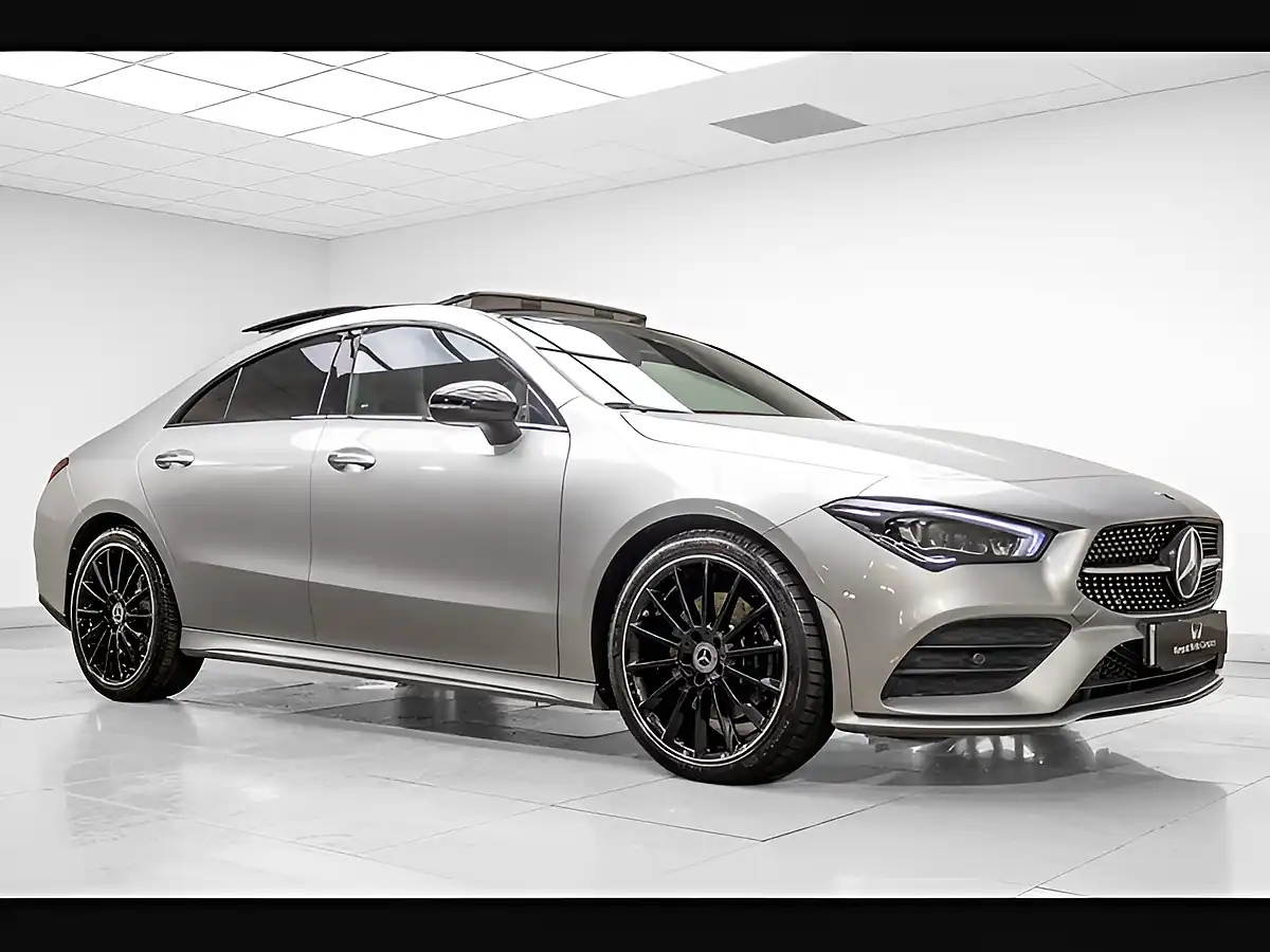 Used 2023 Mercedes-Benz Cla Class AMG Line Night Edition (premium Plus) Silver - Interior and Exterior details 8