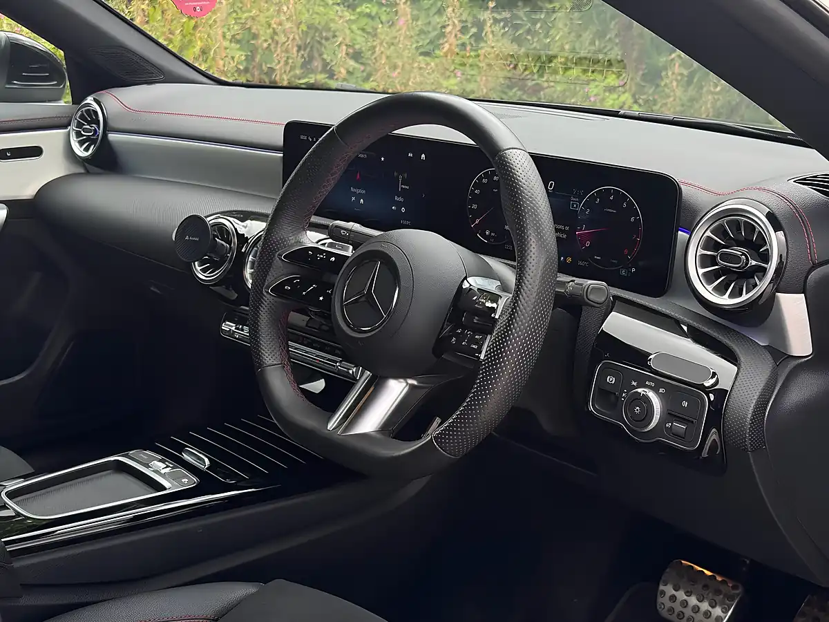 Used 2023 Mercedes-Benz Cla Class AMG Line (premium) Black - Interior and Exterior details 10