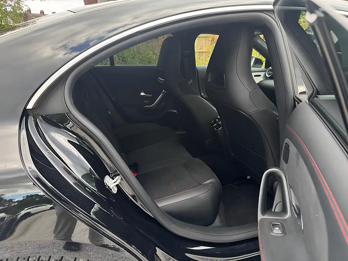 Used 2023 Mercedes-Benz Cla Class AMG Line (premium) Black - Interior and Exterior details 11