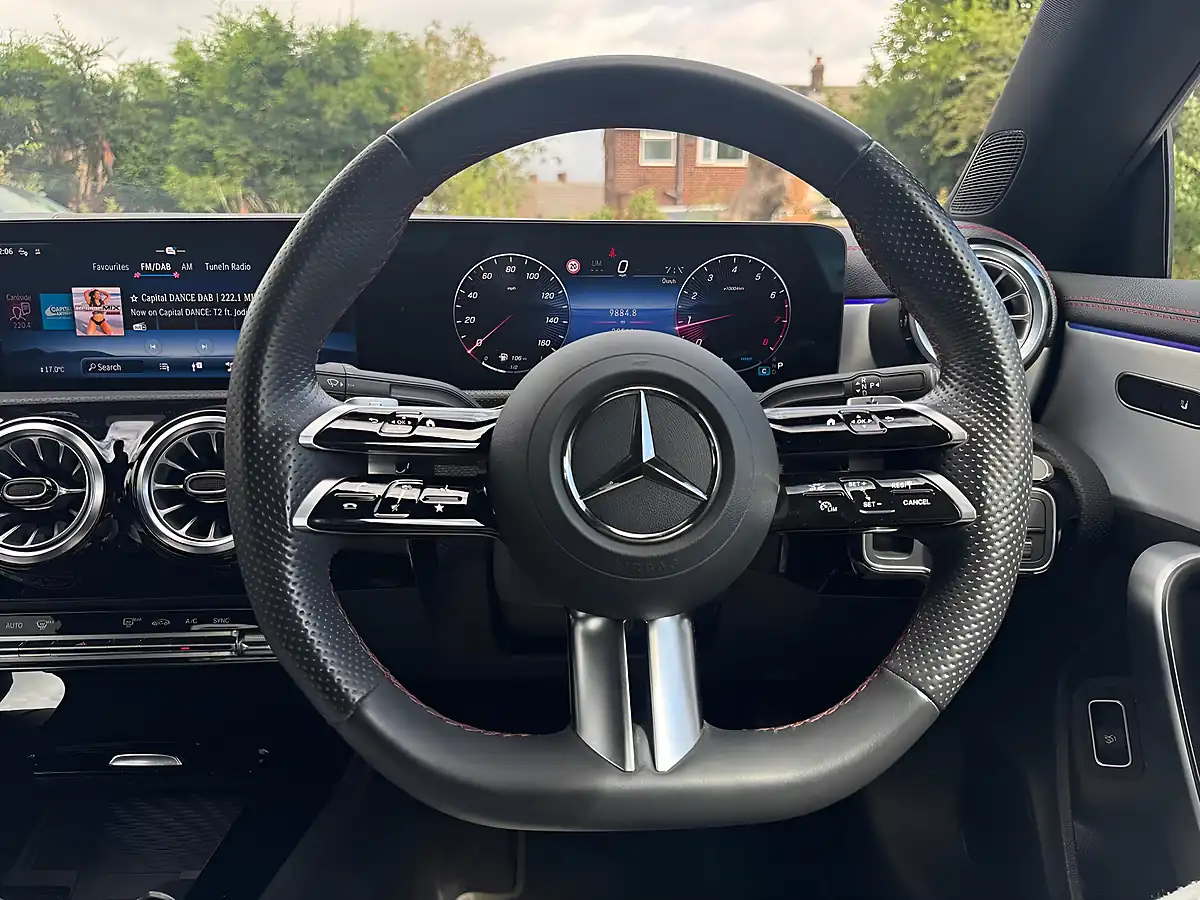 Used 2023 Mercedes-Benz Cla Class AMG Line (premium) Black - Interior and Exterior details 12