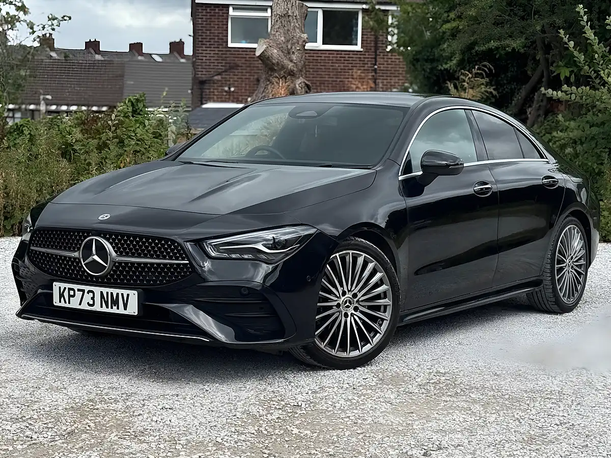 Used 2023 Mercedes-Benz Cla Class AMG Line (premium) Black - Interior and Exterior details 2