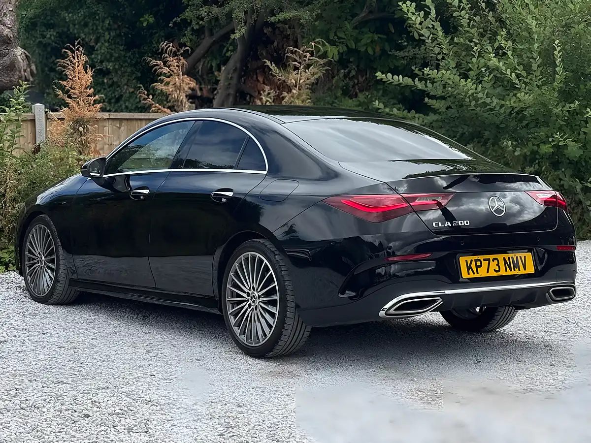 Used 2023 Mercedes-Benz Cla Class AMG Line (premium) Black - Interior and Exterior details 7