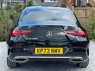 Used 2023 Mercedes-Benz Cla Class AMG Line (premium) Black - Interior and Exterior details 9