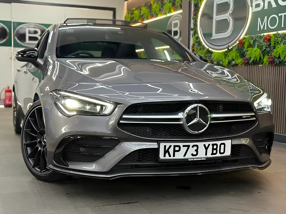Used 2023 Mercedes-Benz Cla Premium Plus Grey - Interior and Exterior details 2