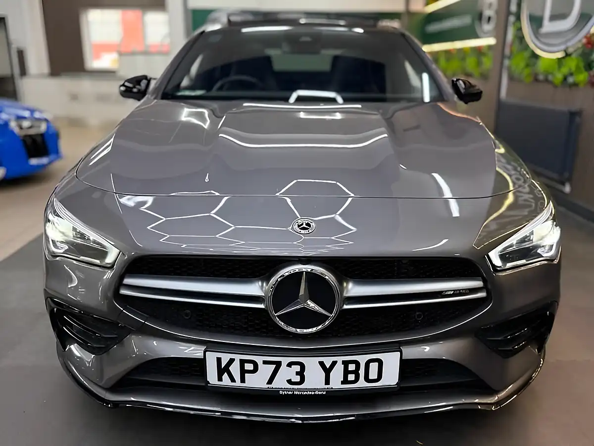 Used 2023 Mercedes-Benz Cla Premium Plus Grey - Interior and Exterior details 4