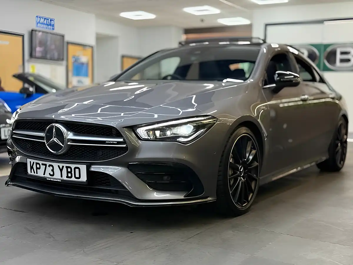 Used 2023 Mercedes-Benz Cla Premium Plus Grey - Interior and Exterior details 6