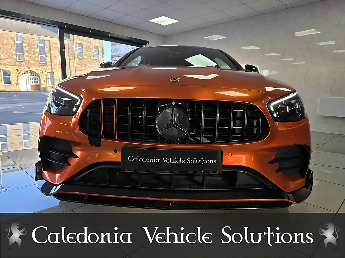 Used 2023 Mercedes-Benz E-Class AMG Line Night Edition (premium Plus) Coupe Paprika Orange - Interior and Exterior details 13