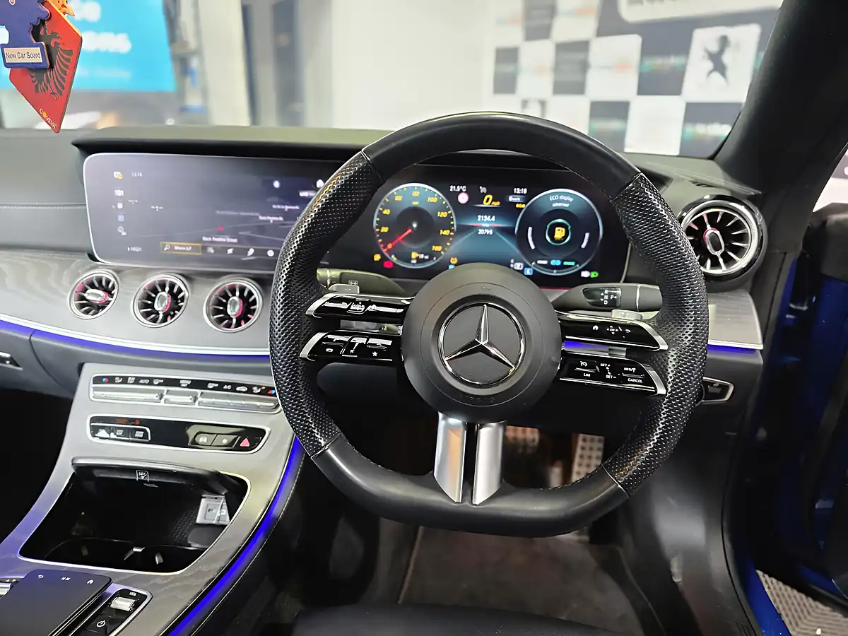 Used 2023 Mercedes-Benz E-Class AMG Line Night Edition (premium Plus) Coupe Paprika Orange - Interior and Exterior details 16
