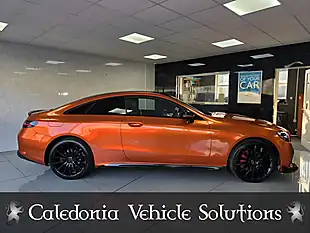 Used 2023 Mercedes-Benz E-Class AMG Line Night Edition (premium Plus) Coupe Paprika Orange - Interior and Exterior details 8