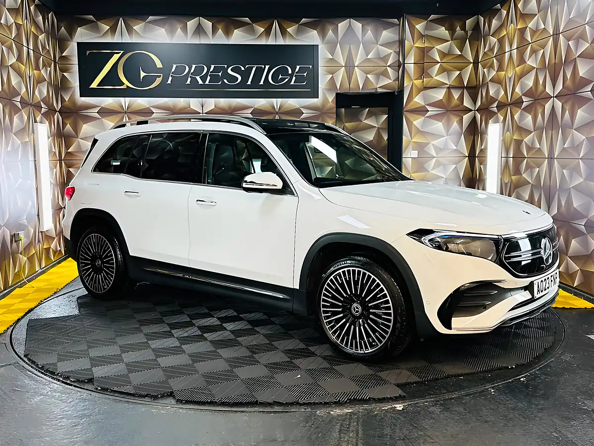 Used 2023 Mercedes-Benz Eqb AMG Line Polar White - Front View
