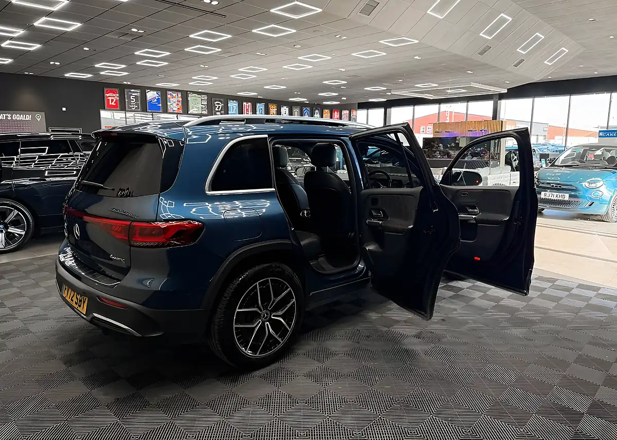 Used 2023 Mercedes-Benz Eqb AMG Line (premium) Blue - Interior and Exterior details 18