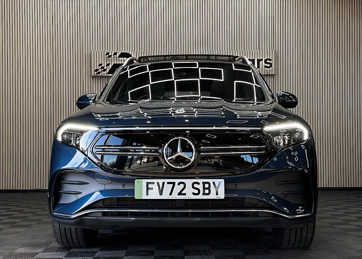Used 2023 Mercedes-Benz Eqb AMG Line (premium) Blue - Interior and Exterior details 2