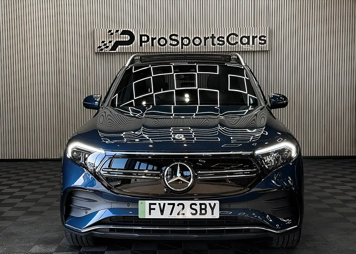 Used 2023 Mercedes-Benz Eqb AMG Line (premium) Blue - Interior and Exterior details 3