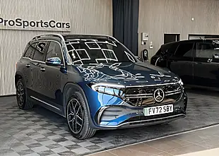 Used 2023 Mercedes-Benz Eqb AMG Line (premium) Blue - Interior and Exterior details 7