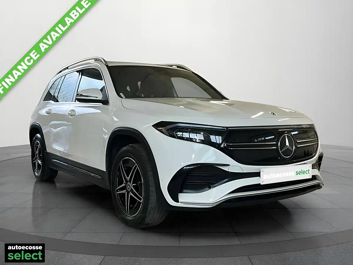 Used 2023 Mercedes-Benz Eqb AMG Line White - Front View