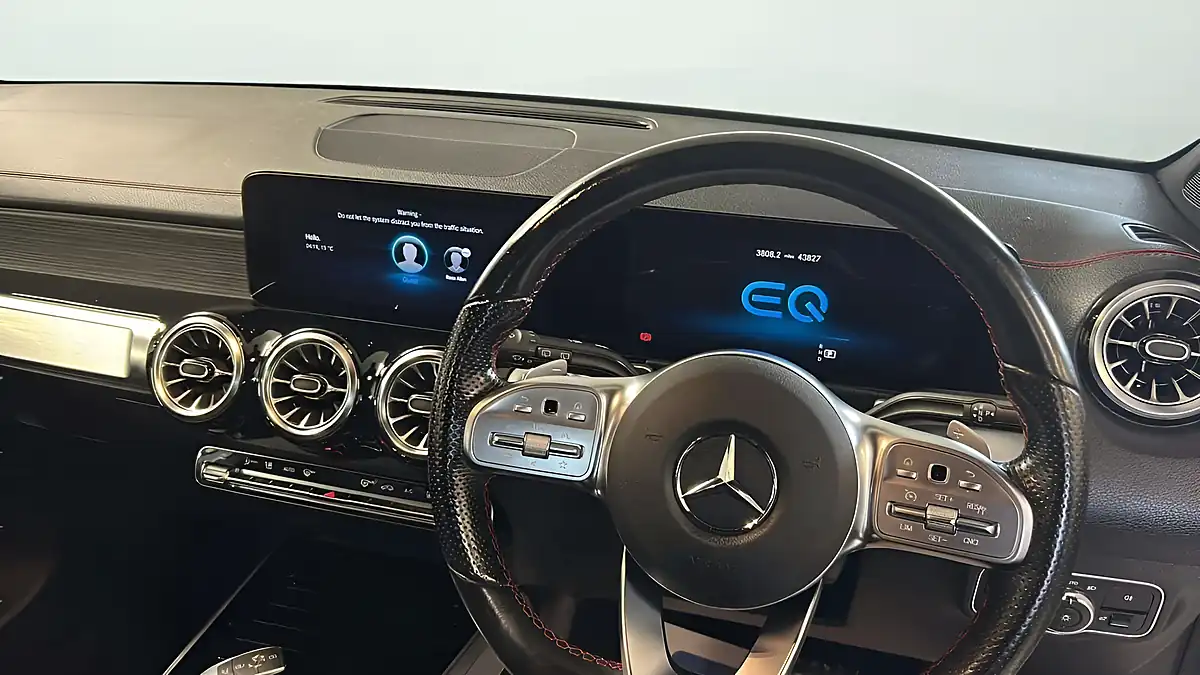 Used 2023 Mercedes-Benz Eqb AMG Line White - Interior and Exterior details 16