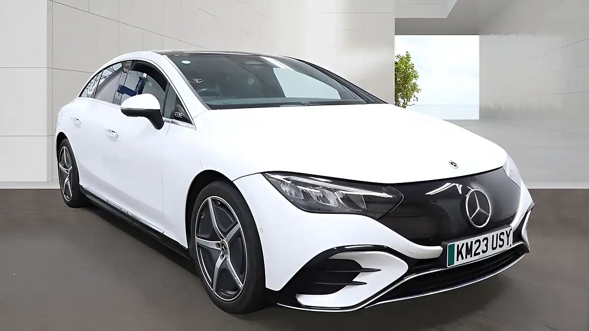 Used 2023 Mercedes-Benz Eqe AMG Line (premium) White - Front View